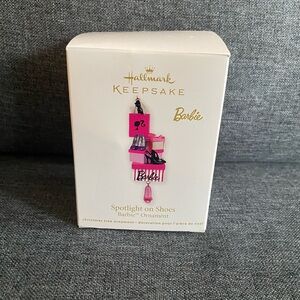 Hallmark Keepsake Ornament Barbie Spotlight On Shoes 2011